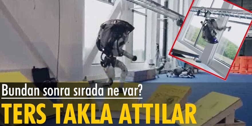 Boston Dynamics şirketinin geliştirdiği robotlar izleyenleri şaşırttı