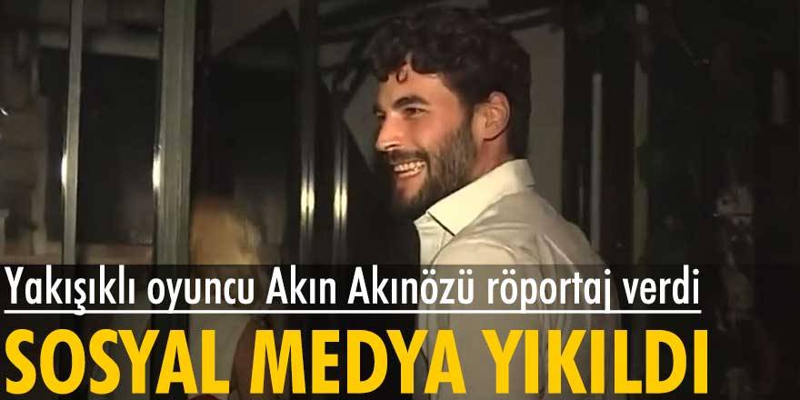 Akın Akınözü sosyal medyayı yıktı geçti