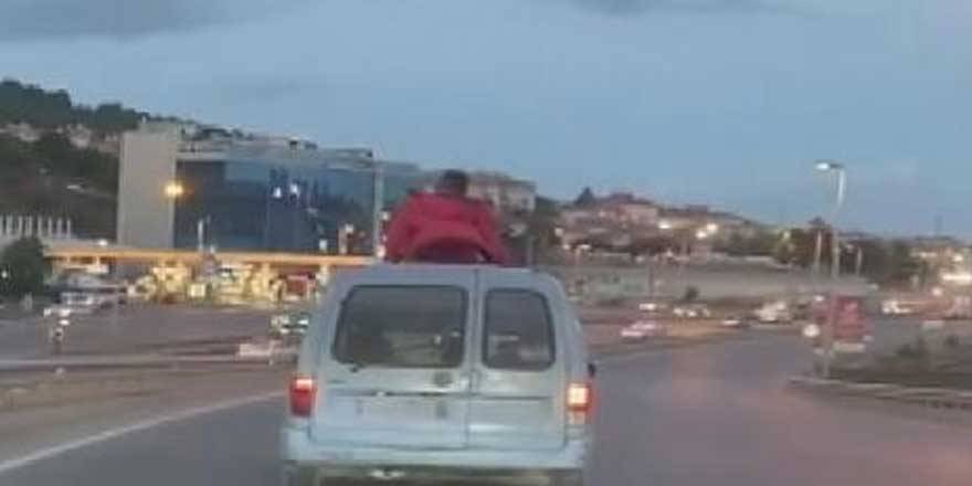 İstanbul Ümraniye'de akılalmaz yolculuk