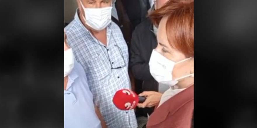 Vatandaş, Akşener'e sıkıntılarından bahsetti