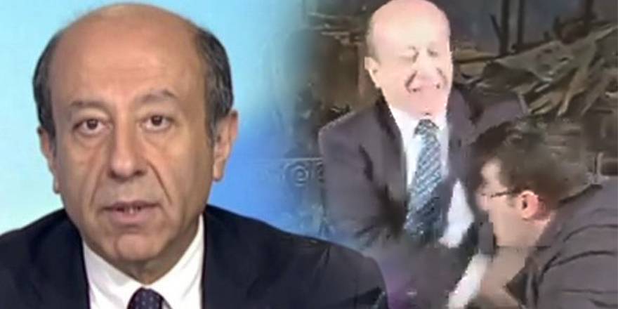 Gazeteci Muharrem Sarıkaya'dan skandal hareket, ses teknikerini tokatladı