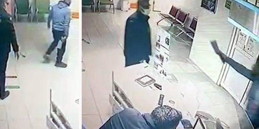Sevgililer hastanede dehşet saçtı! Biri satırla, diğeri makasla...