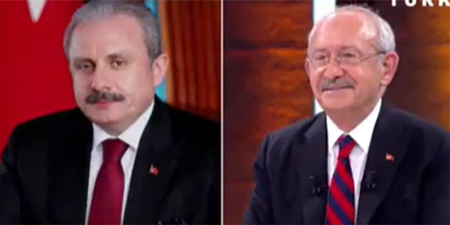 Canlı yayında sinirler gerildi