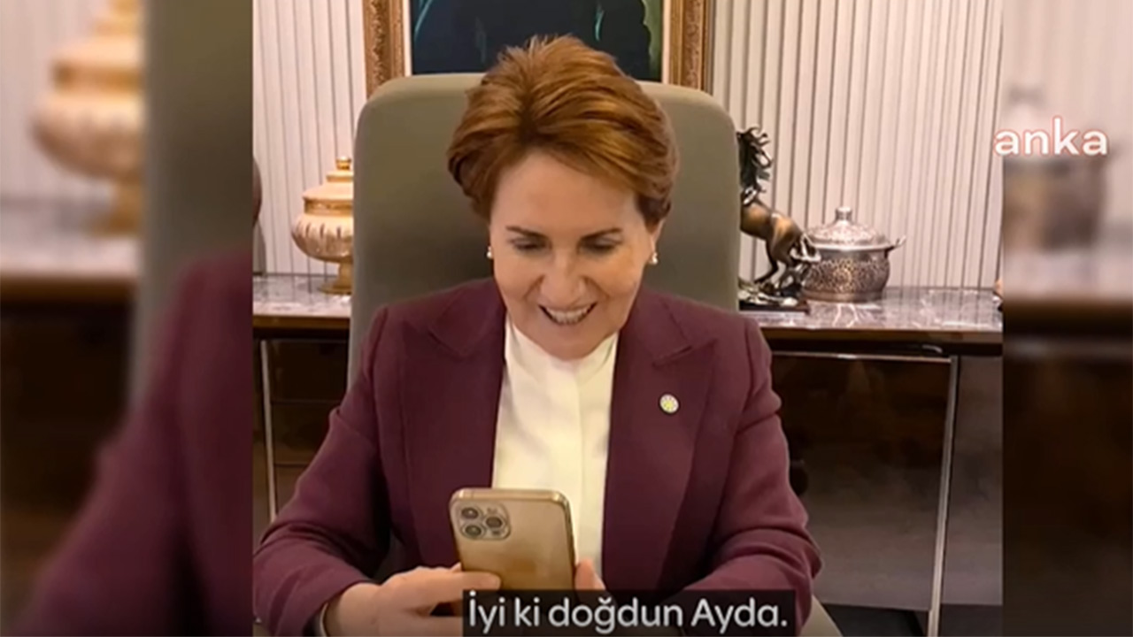 İYİ Parti Genel Başkanı Akşener, torunu Ayda'nın doğum gününü kutladı
