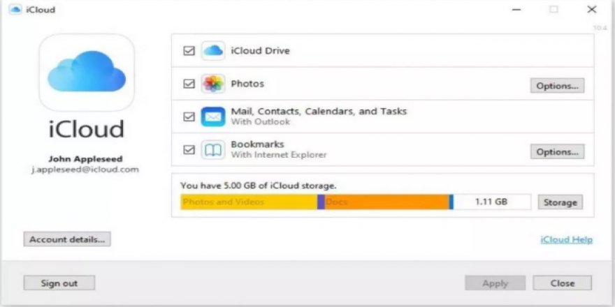 Apple’dan iCloud için yeni Windows 10 uygulaması