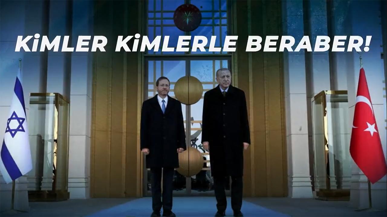 Saadet Partisi'nden 'Kimler kimlerle beraber' videosu