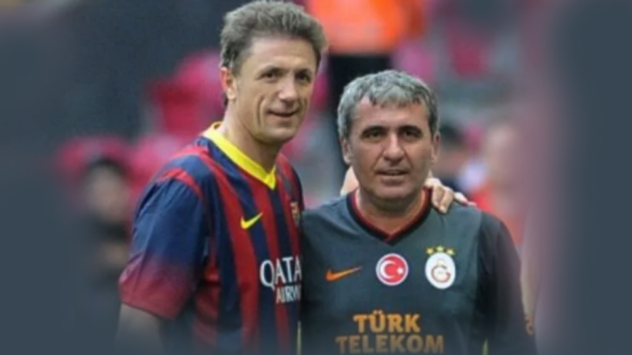 Hagi ve Popescu'dan Barcelona sürprizi