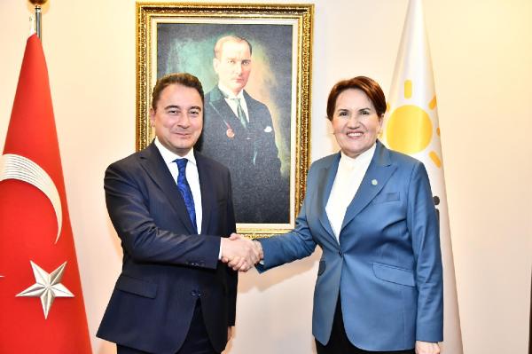 İkinci toplantı öncesi Babacan'dan Akşener ziyareti