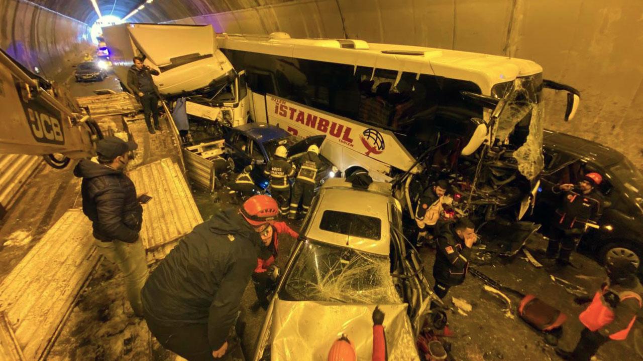 Bolu Dağı Tüneli’nde zincirleme kazayla ilgili yeni gelişme