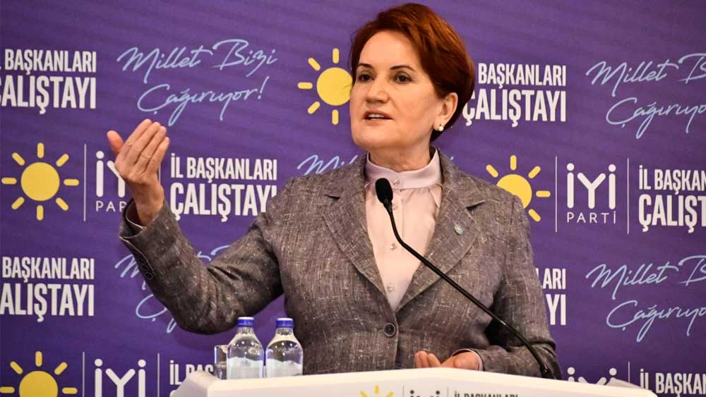 Akşener İYİ Parti İl Başkanları ile bir arada