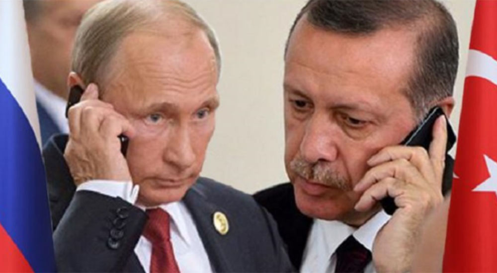 Cumhurbaşkanı Erdoğan, Putin ile görüşme gerçekleştirdi