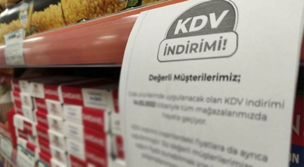 KDV'de yapılan indirimin detayları ortaya çıktı