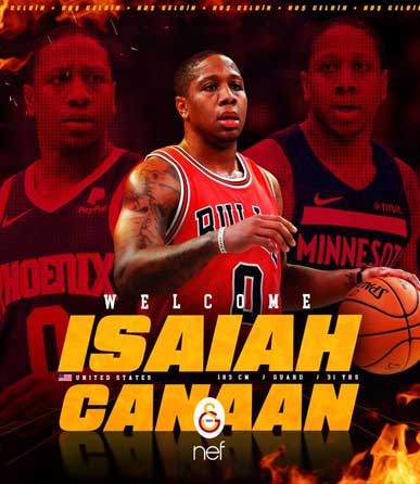 Isaiah Canaan Galatasaray Nef’te