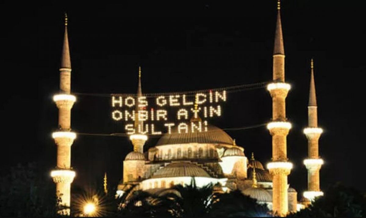 81 ilin iftar ve sahur saatleri belli oldu! İstanbul için sahur vakti...