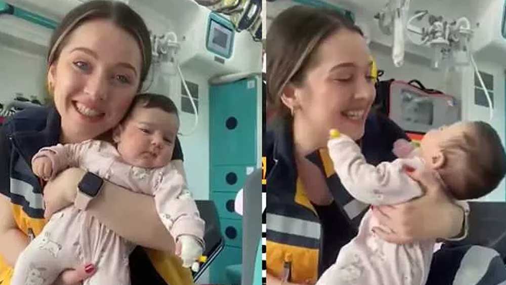 Acil Tıp Teknikeri Büşra gündem oldu... Terkedilmiş bebeğe sütannelik yaptı