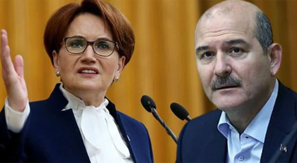 Akşener'in tepkisinin ardından Soylu'dan geri adım geldi