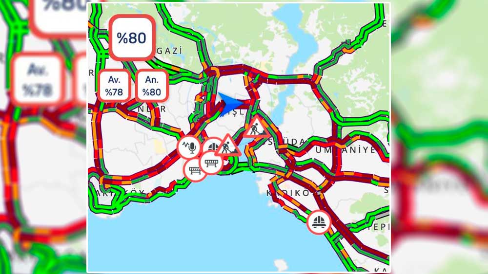 Bu gidişle iftar sofrası otoyolda kurulacak! İstanbul'da rekor trafik yoğunluğu