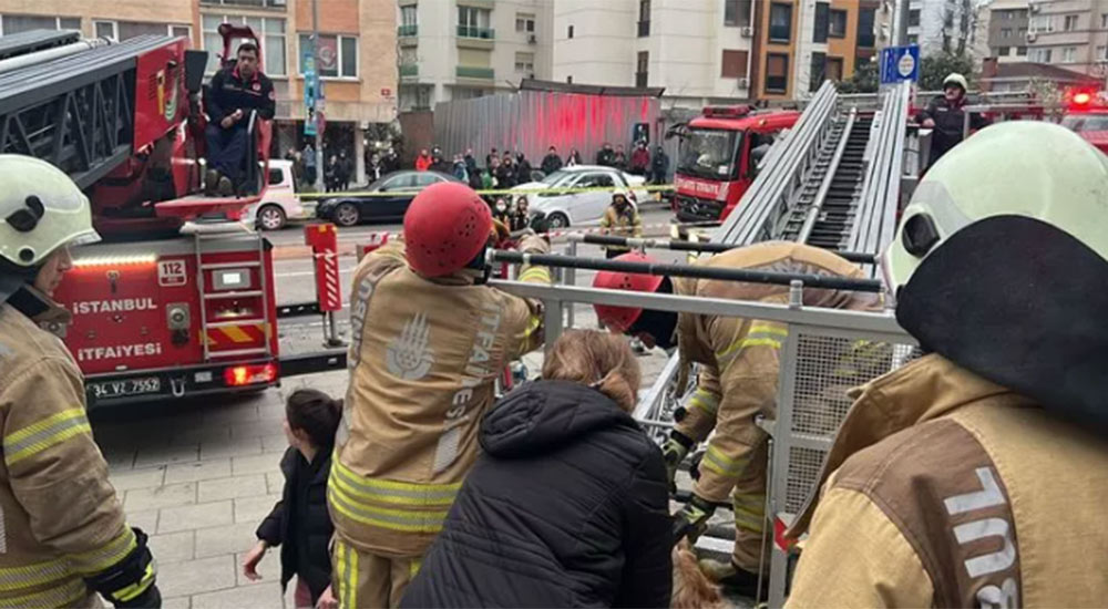 İstinat duvarı dehşeti! Altı katlı bina...