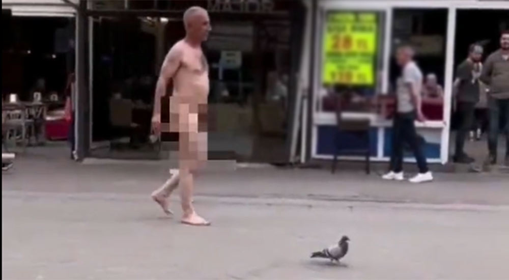 Sosyal medyayı ayağa kaldıran 'Çıplak Vatandaş'