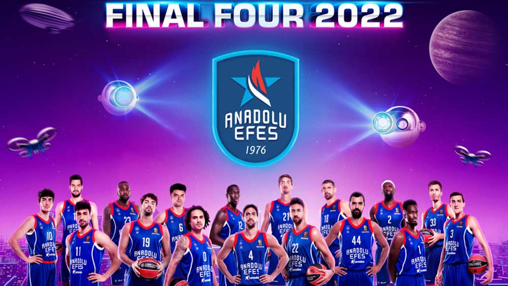 Anadolu Efes üst üste 3. Kez Final Four’da