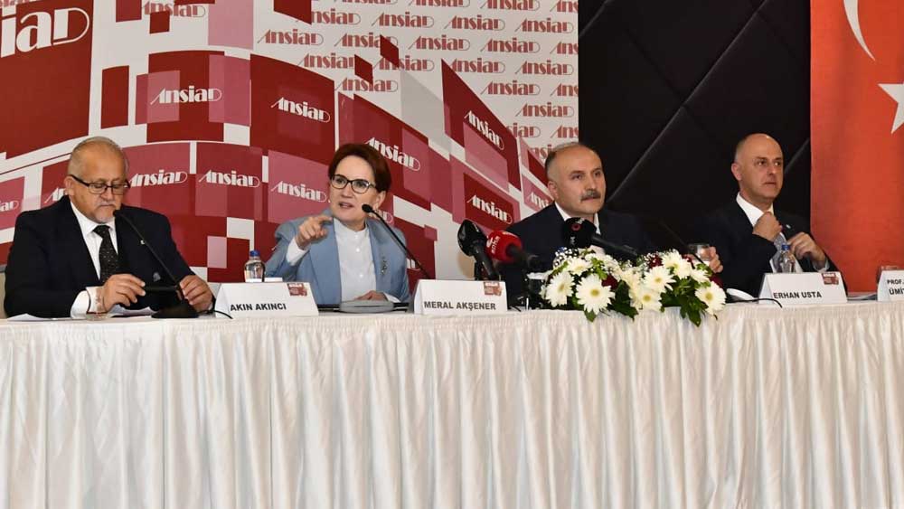 İYİ Parti Genel Başkanı Meral Akşener'den DEVA Partisi açıklaması