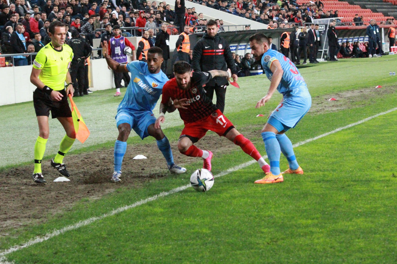 Gaziantep FK: 1 - Kayserispor: 1