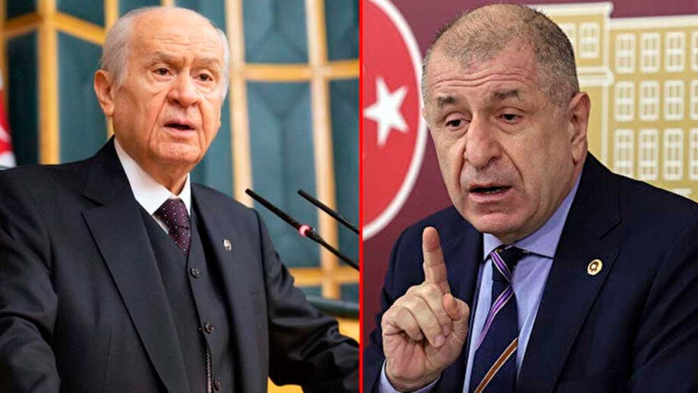 Ümit Özdağ, kendisine ağır ifadelerle yüklenen Bahçeli'ye yanıt verdi