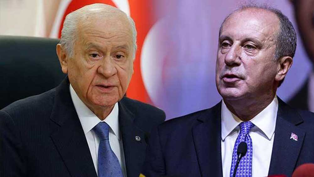 Muharrem İnce'den Bahçeli açıklaması: ''En kısa sürede görüşelim'' dedi