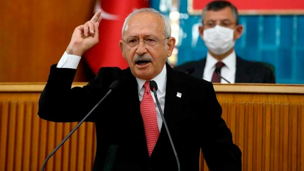 CHP lideri Kemal Kılıçdaroğlu, grup toplantısında konuşuyor