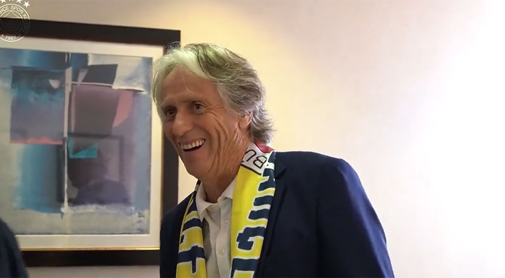 Jorge Jesus'a Fenerbahçe'den videolu merhaba