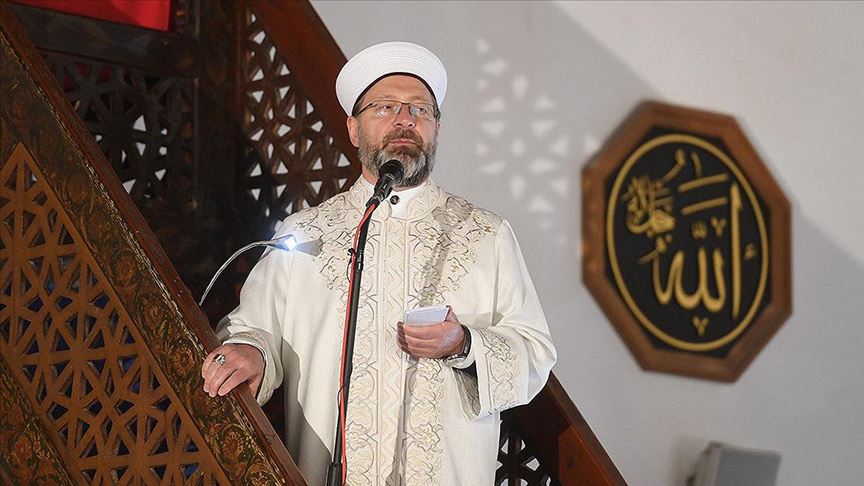 Diyanet İşleri Başkanı Erbaş: Zenginlik ve fakirlik kıyamete kadar...