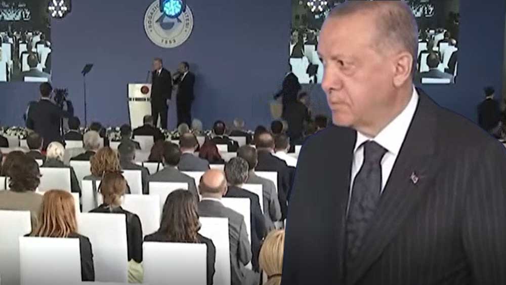 Erdoğan’ın bulunduğu açılışta skandal gaf! Herkes dondu kaldı