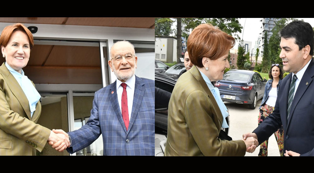 3 Temmuz'daki Altılı Masa öncesi Akşener'den önemli ziyaretler