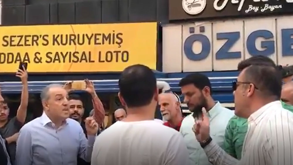 Polisten DEVA’lı Yeneroğlu’na: ''Adam gibi konuş, milletvekiliymiş...''