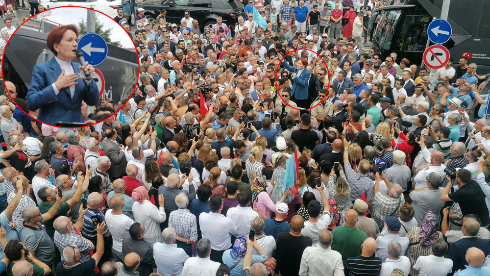 Meral Akşener'e Tekirdağ'da büyük ilgi: Hayrbolu'da halka seslendi, dertlerini dinledi