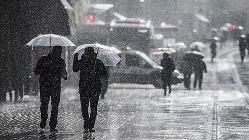 Meteoroloji'den 'sağanak yağış' uyarısı