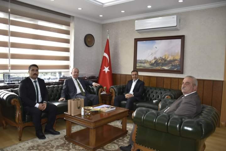 Başkan Şahiner Muhsin Dere’yi ziyaret etti