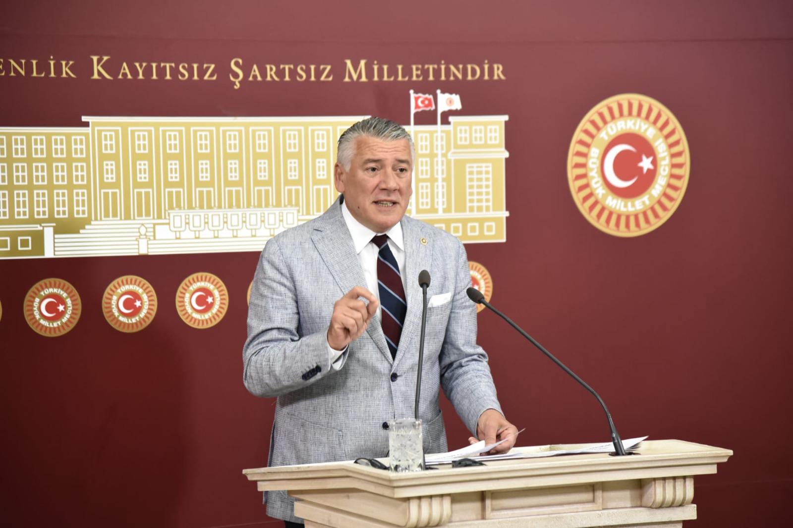 Hüseyin Örs'ten Meclis'te basın açıklaması