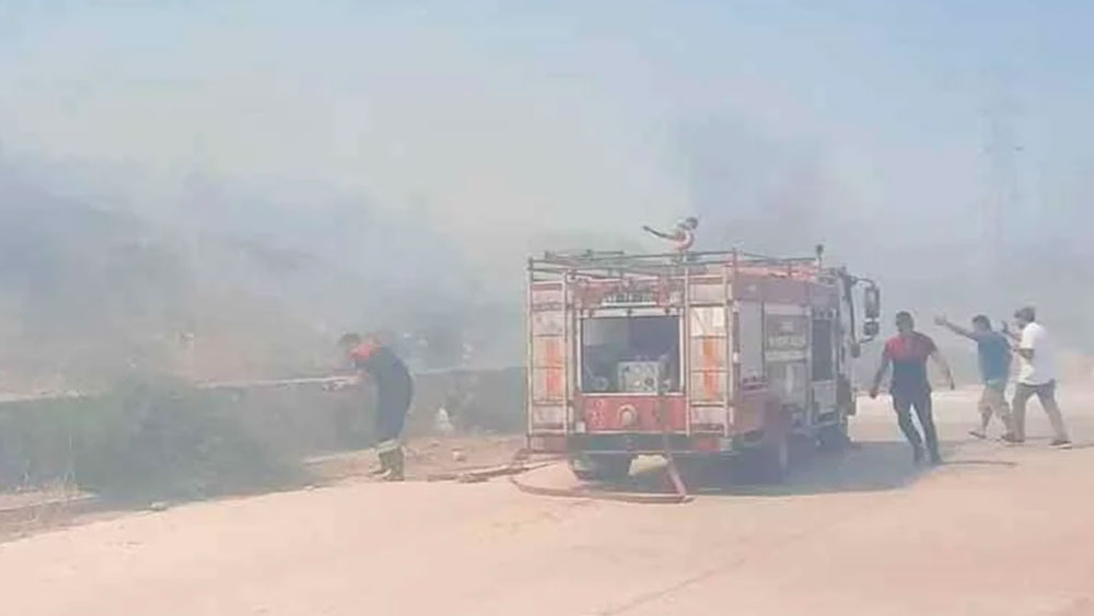 Bodrum'da korkutan yangın!