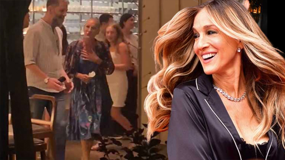 Dünyaca ünlü oyuncu Sarah Jessica Parker İstanbul'da objektiflere takıldı