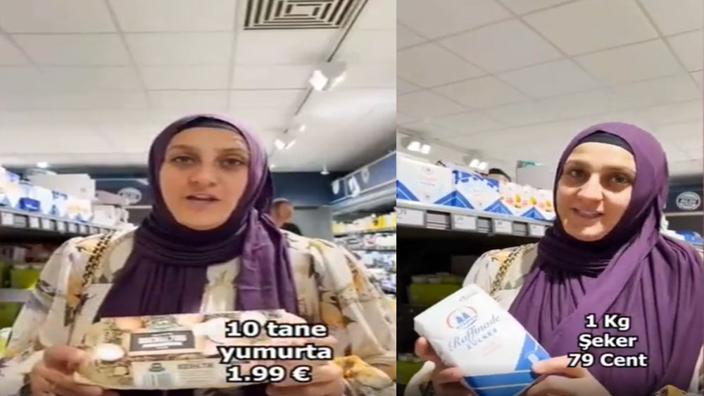 Almanya'da 20 euro ile ne alabilirsiniz? İşte o video...