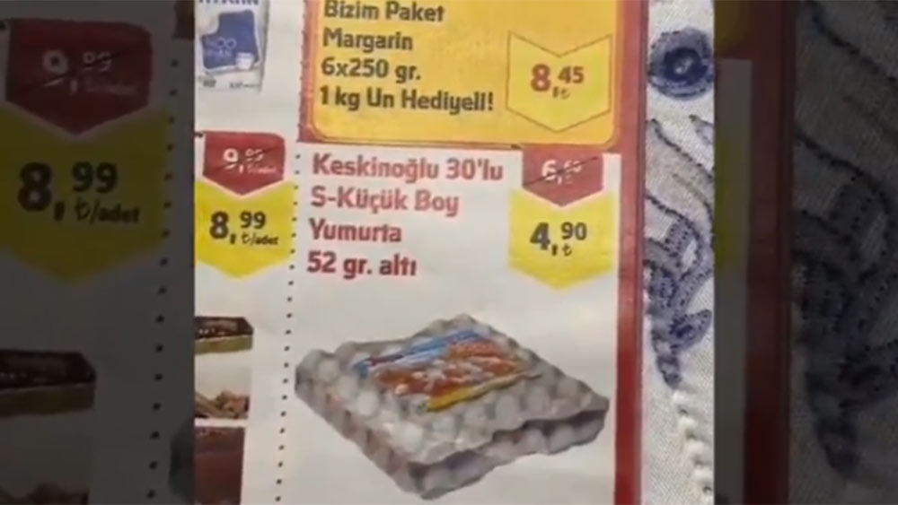 Tanesi 2 lira değil 30'lusu 4 lira!