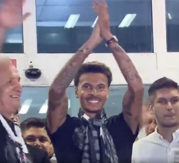 Dele Alli İstanbul'a indi! İlk üçlüsünü çektirdi...