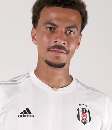 Dele Alli meşhur hareketini Beşiktaş formasıyla yaptı