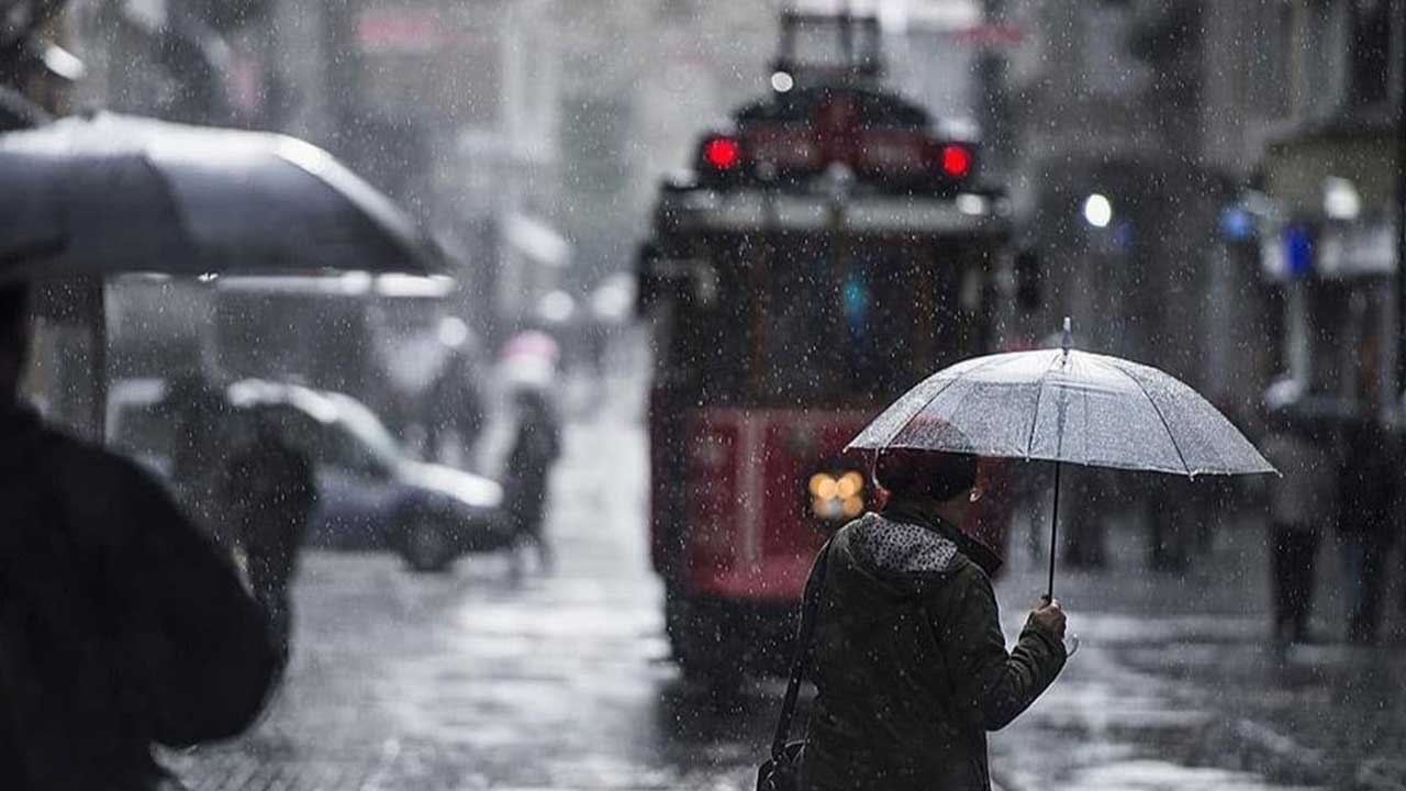 Meteoroloji'den kuvvetli rüzgar ve sağanak uyarısı