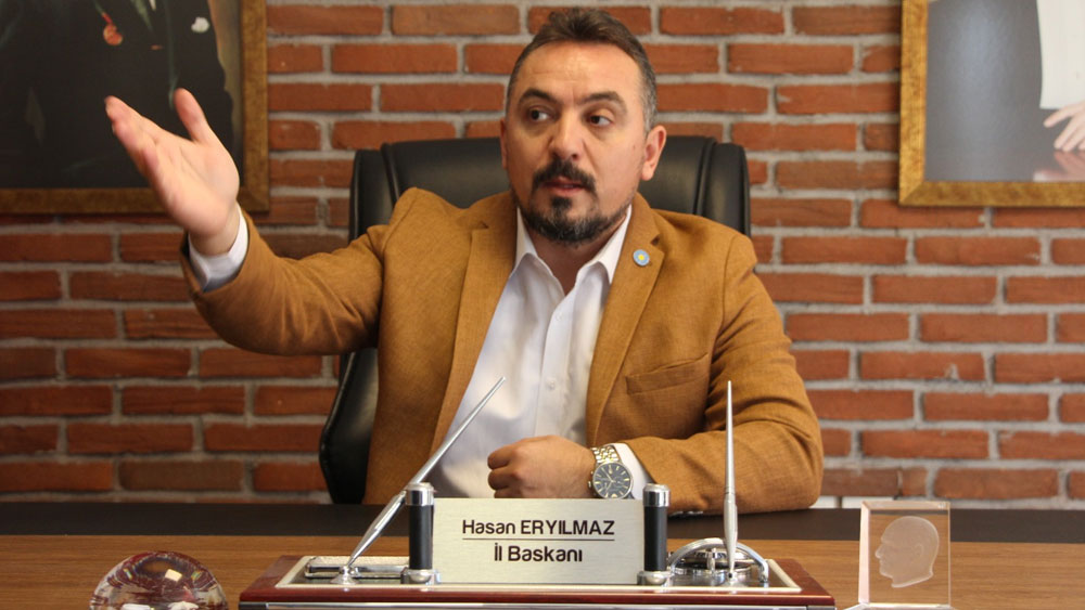 İYİ Partili Hasan Eryılmaz : Türkiye’yi bir yılda uçurumdan aşağı yuvarladılar!