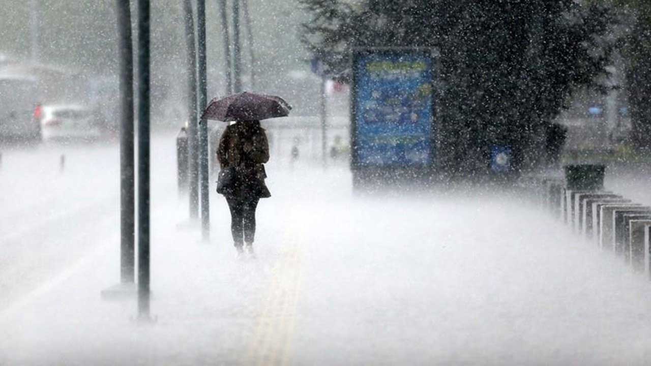 Meteoroloji'den sarı kodlu uyarı! Kuvvetli yağış bekleniyor