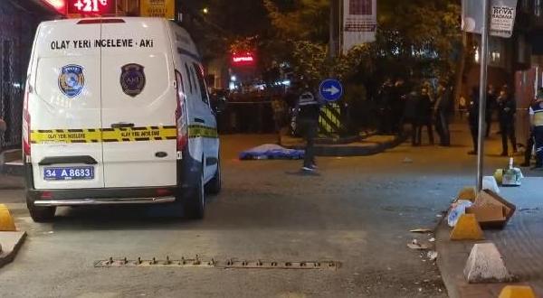 Beyoğlu'nda silahlı kavga: 1 ölü 1 yaralı