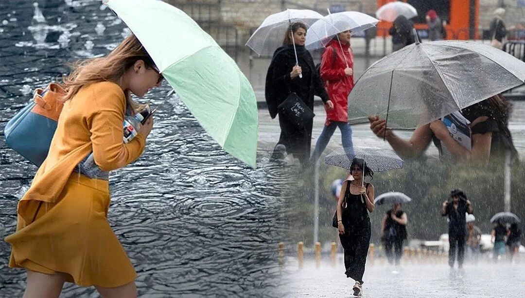 Meteoroloji’den sağanak yağış uyarısı: Gök gürültülü yağış bekleniyor!