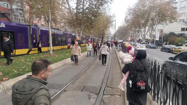 Tramvay arızası seferleri aksattı!